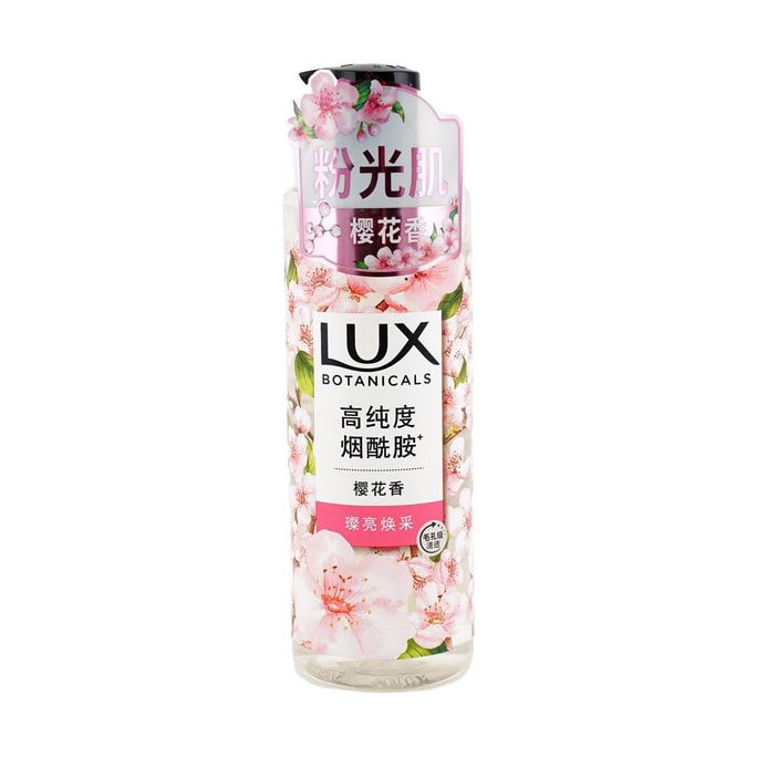 Plant Essential Oil Salon Fragrance Shower Gel, Body Wash, Sakura, 19.4 oz.