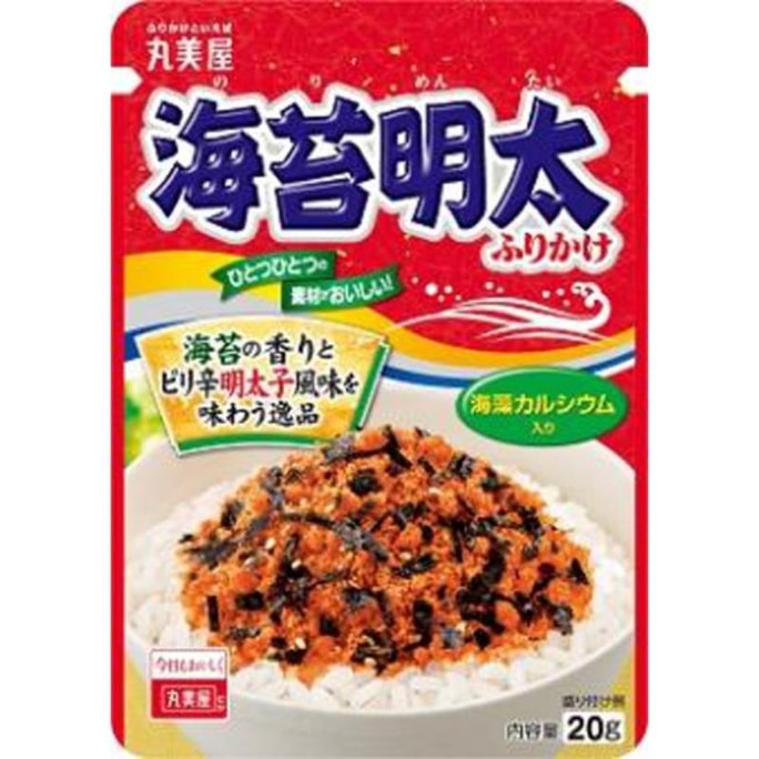 [일본 직배송] 마루미야 비빔밥 즉석 주먹밥 양념 명란젓 20g