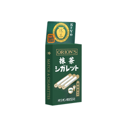 日本版ORION好丽友 香烟形状 抹茶糖 14g