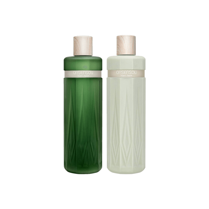 Luxury Scalp Care Shampoo and Conditioner With Hot Spring Algae Essence Mild, 300ml