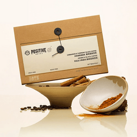 POSITIVE HOTEL 地中海咖啡 肉桂姜黄黑咖啡 冻干速溶美式 7袋装 21g