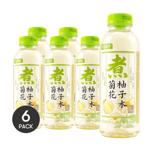 可可满分 菊花柚子水 500ml *6【6份超值装】【清润降火】【低卡低糖0脂】