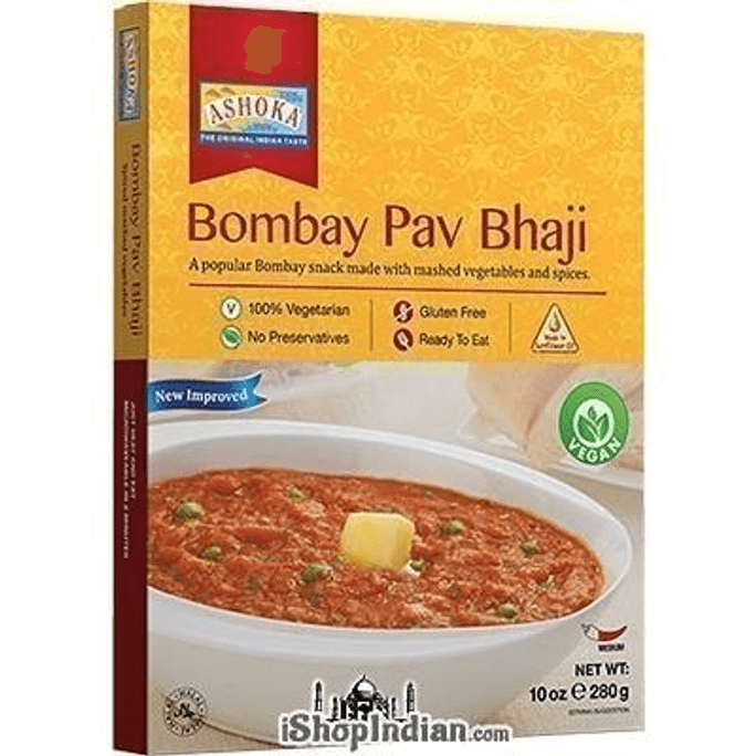 Bombay Pav Bhaji - Vegan (Ready-to-Eat), 10 oz box