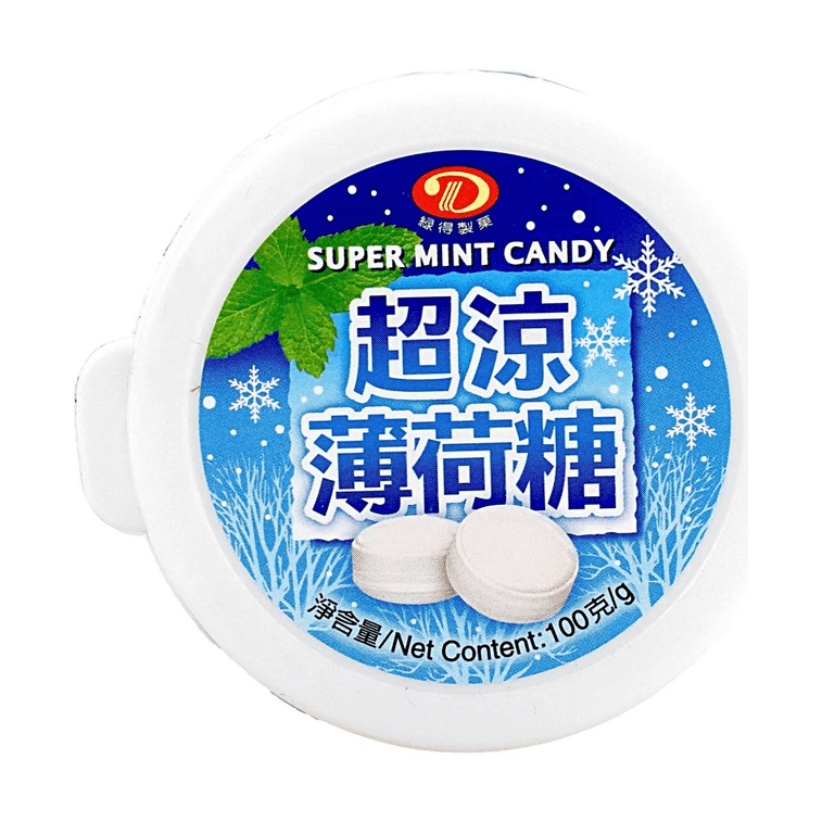 台湾绿得制菓 超凉薄荷糖 100g 4