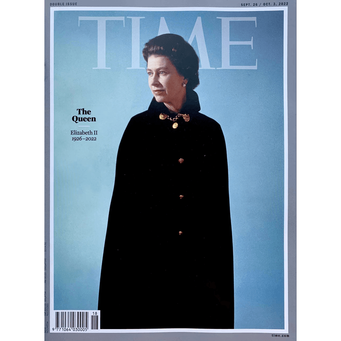 Time Times Weekly Queen Elizabeth II Memorial Edition Regular Issue
