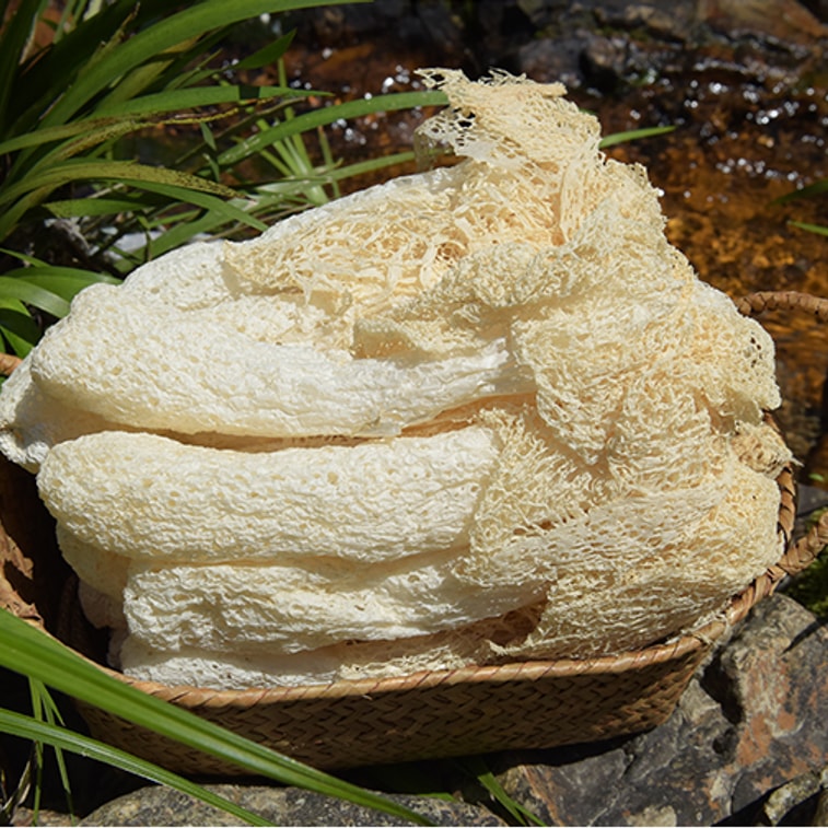 Product Detail - Yunnan Delicacy Premium Dried Bamboo Fungus (Zhu Sun) 1oz - Large Size Deliciously Sweet Flavor - image3