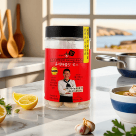 BONG CHEF 蟹肉海鲜汤料块 浓缩提鲜硬币高汤锭 40枚 120g【可煮菜煮面煲汤】