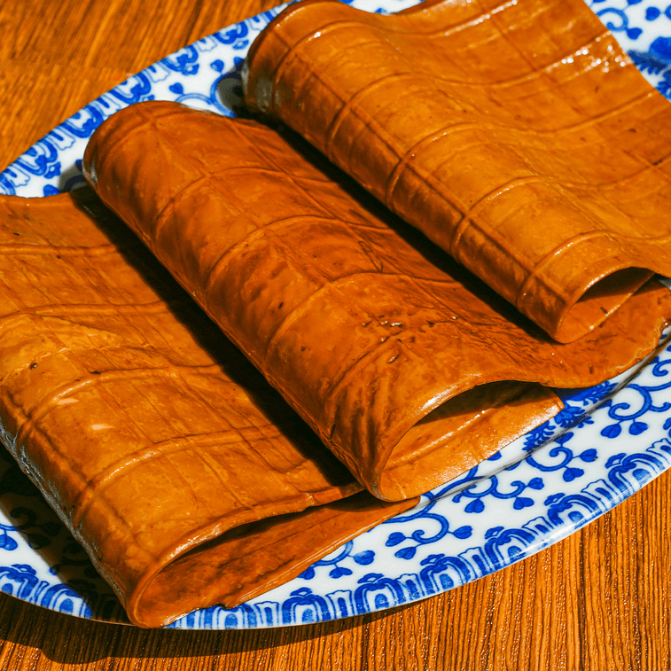 【火爆川渝小烧烤】与美 烧烤薄豆干套餐 附带调料酸萝卜等 免泡即烤 445g 3