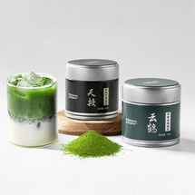 Yunhe Matcha Powder 1.1oz[Tea Ceremony Grade] [0 Sugar 0 Additives] [Suitable for Lattes, Beverages and Baking]