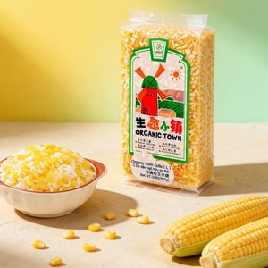 兴龙垦 生态小镇 有机粗玉米碴 907g【天然无添加】【USDA认证】