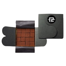 【日本直邮】 日本 日本其他 CHOCOLATE BAR R 生巧巧克力礼盒 16粒 【苦味】