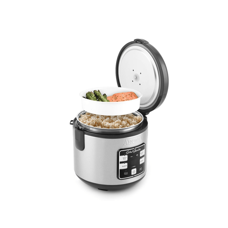 How to cook stew easy in Aroma 8-Cup digital rice cooker & food steamer