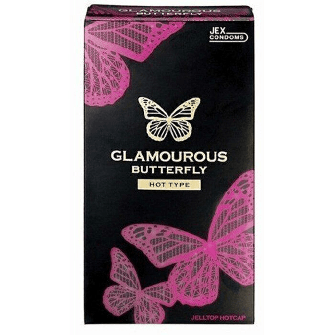 Glamorous Butterfly Hot [12 pieces]