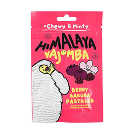 马来西亚BIG FOOT大马碧富 喜马拉雅莓果樱花薄荷软糖 25g【莓果樱花双香 薄荷清新】