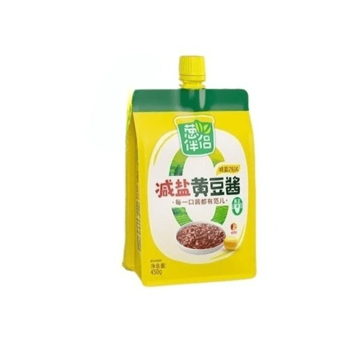【中国直邮】 葱伴侣 减盐黄豆酱 450g*1袋