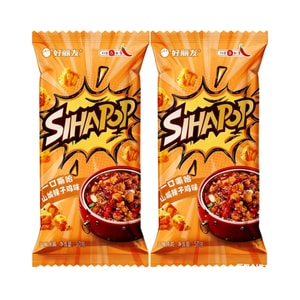 オリオンチャイナ オリオンシハスナック マウンテンシティ スパイシーチキン味 チキンポップコーン 50g×2袋