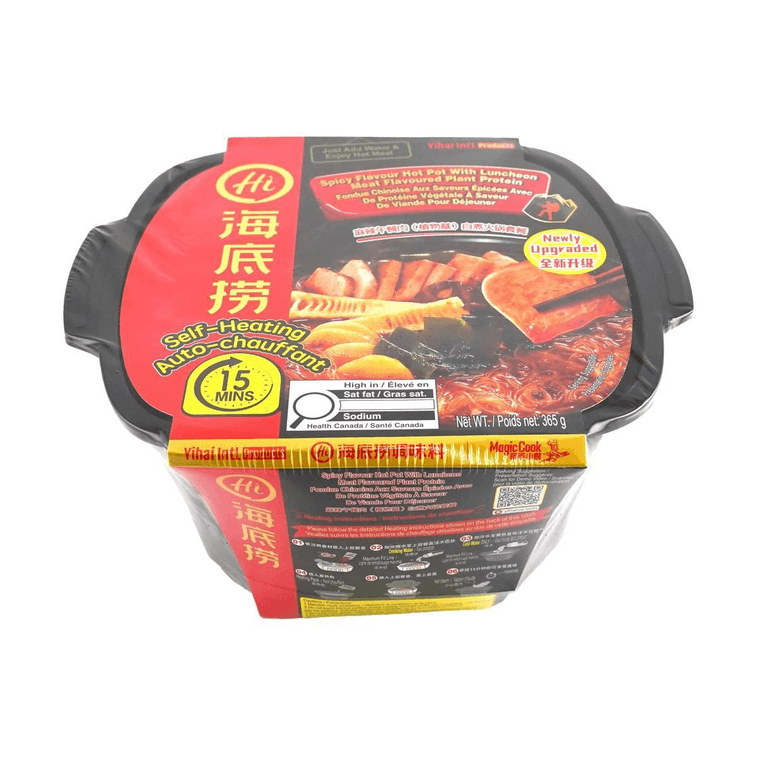 Self-Heating Spicy Ham Hot Pot, 12.9 oz 4