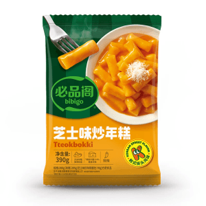 Bi Pin Ge Cheese Stir Fried Rice Cake Spicy Fast Food Convenient Ingredients Package 390g * 1 Bag