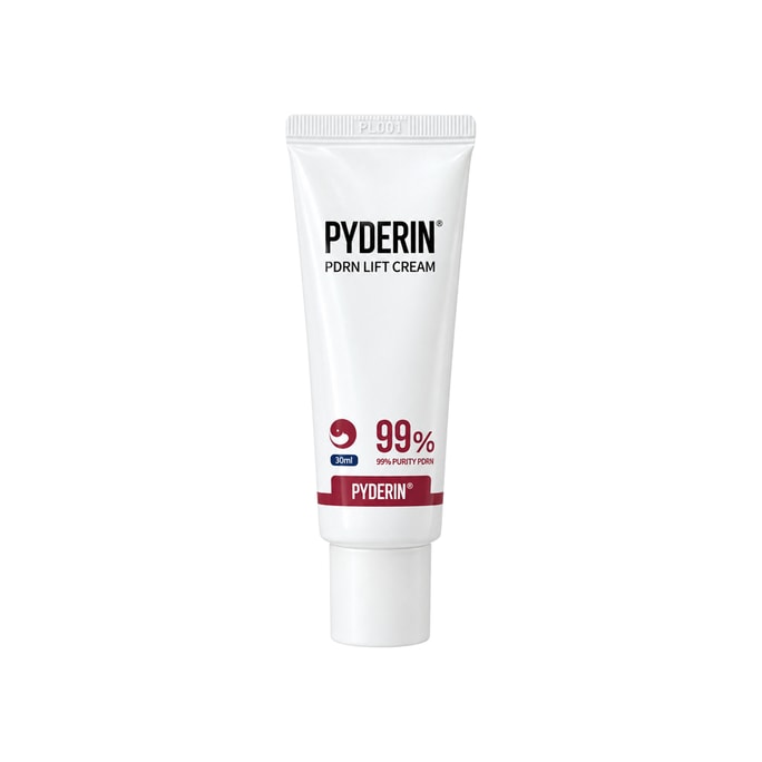 PDRN 리프트 크림, 20,000ppm 99% 순도 연어 DNA PDRN, 7가지 콜라겐, 판테놀 & 아세틸 헥사펩타이드-8 함유 97 Kda 페이스 모이스처라이저, 탄력 주름 관리 & 광채, 30 ml / 1.01 Fl. Oz.