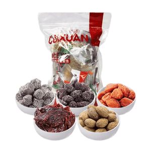 張萃豐 混合什錦包 150g 果脯組合裝 【超11種口味隨機包裝】 九制話梅蜜餞西梅橄欖杏脯烏梅楊梅等超11種口味蜜餞