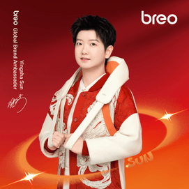 N6 Mini Neck Massager Shiatsu Back Massager with Heat Simulated Moxibustion New Arrival Orange Birthday Gift