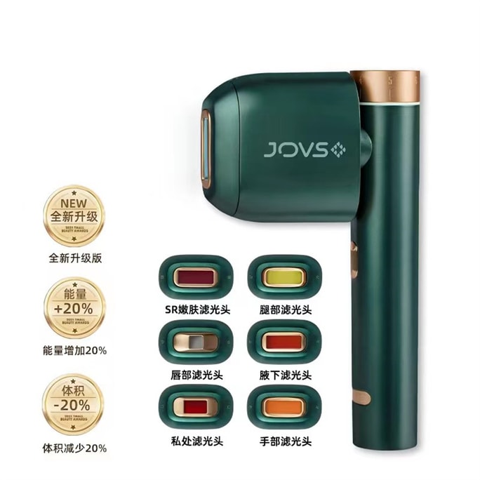 JOVS Venus Pro II Hair Remover + Skincare Painless Ice-Cooling Head 6 Modes