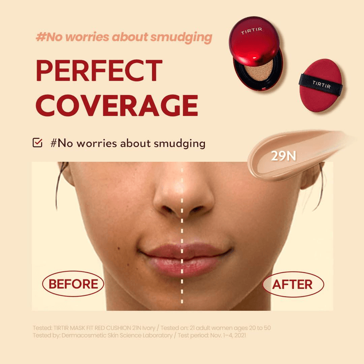 Mask Fit Red Cushion 18g 13C Fair - Yami.com