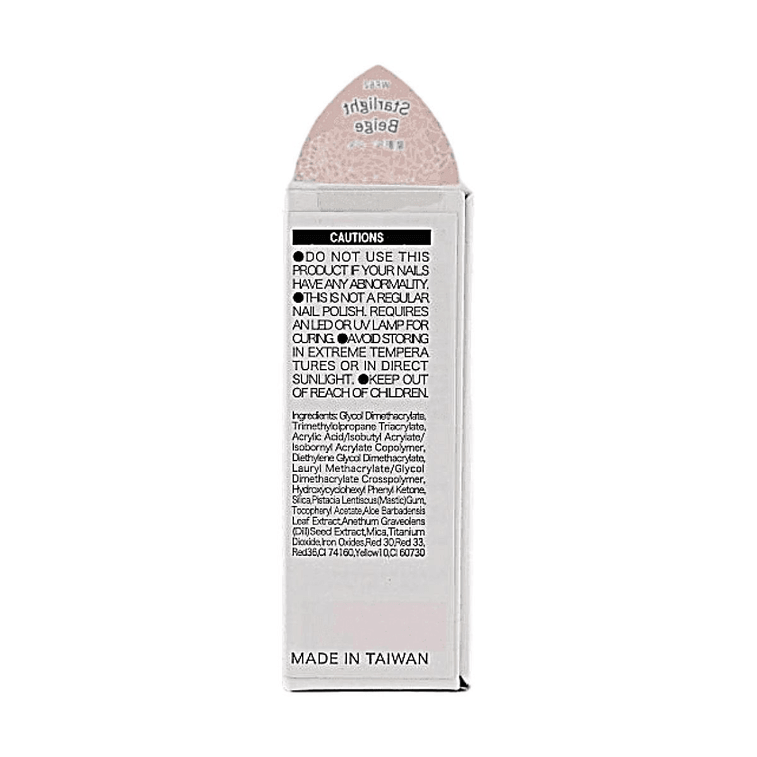 Weekly  Magnet Gel WF62 Starlight Beige 【All-in-One】【Peel-Off Gel Nail Polish】 5