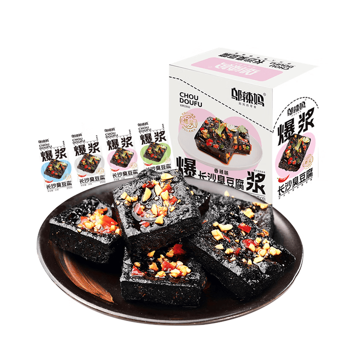 【중국 직송】 우라마 창사 취두부 혼합팩(매운맛, 커민맛 각 1상자) 총 800g