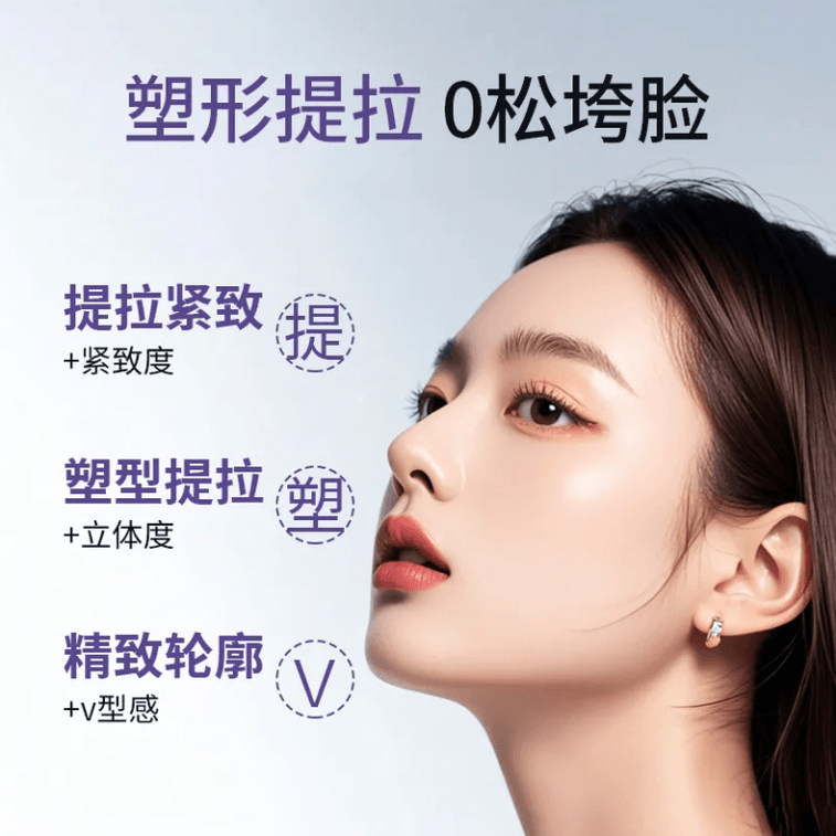 【中國直郵】小米有品 瘦臉 塑形繃帶V臉提拉升全臉緊緻法令紋下顎線雙下巴睡覺面罩 7