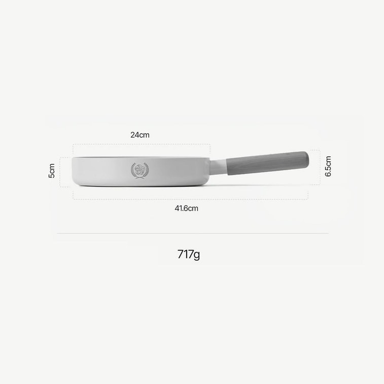 Doljabi Frying Pan, 24cm, #Pink, Non-Stick Coating, Induction & Gas Compatible 11