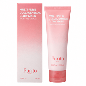 Multi PDRN Collagen Real Glow Peel-Off Mask, 100 mL / 3.38 fl Oz, Hydrating & Firming Facial Mask With Collagen Water, PDRN & Vegan Protein, Natalia Dyer Global Muse Campaign