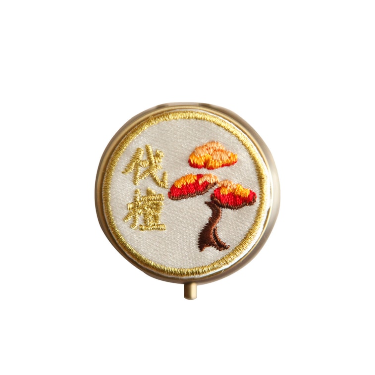 Fragrance in Your Pocket {Fa Tan} Sandalwood Solid Perfume - Zen-inspired Sandalwood Scent, Solid White Sandalwood, Traditional Formula, Classic Zen Fragrance [Fa Tan + Petal-shaped Scent Scoop] 10g 5