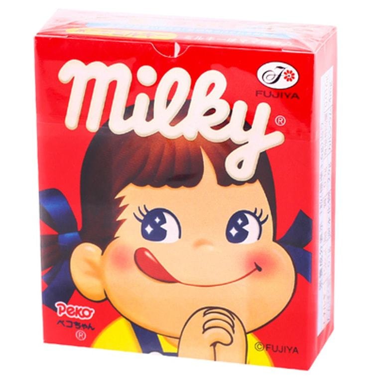 日本直邮】不二家FUJIYA 牛奶糖milky 北海道炼乳糖果7粒装1盒- 亚米