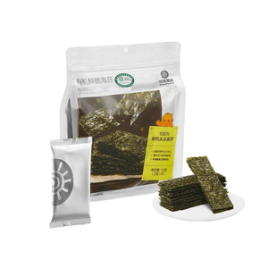 No Added Sucrose Organic Crispy Seaweed, 12g *1 Bag