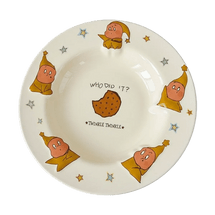 Twinkle Twinkle Embossed Deep Plate, 8.25" Ceramic Tableware