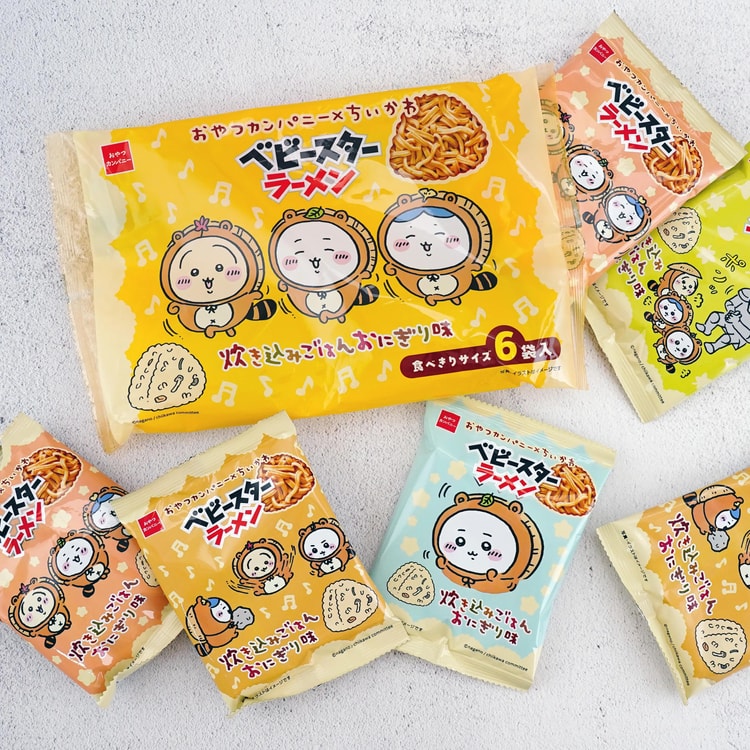 BABYSTAR BabyStar Ramen Snack Onigiri Flavor 4.44oz【Chiikawa