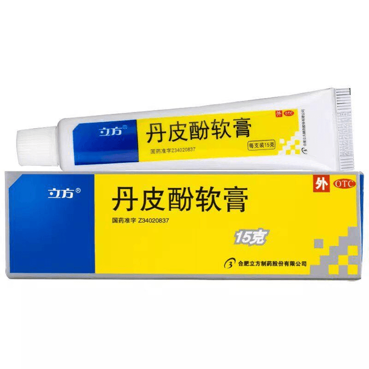 【中国直邮】立方丹皮酚软膏抗过敏药止痒 15g/支 0