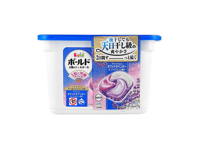 P&G BOLD 4D 洗濯洗剤ポッド #ホワイトラベンダー＆ジャスミン 13個