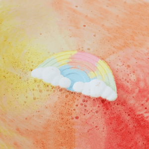 Dopamine Rainbow Bath Bomb, 7.05 oz. #Elegant Floral Scent | Rich In Essential Oils | Bubble Bath For Tub