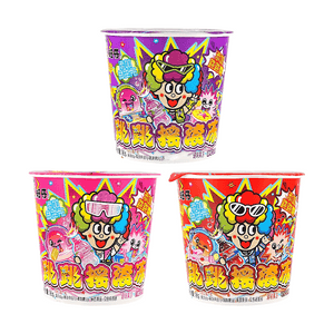 Rock Jelly Grape+White Peach+Cola Soda Flavor, 10.16 oz【3 Flavors 3 Combo Packs】【With Popping Candy】【Added Prebiotics】