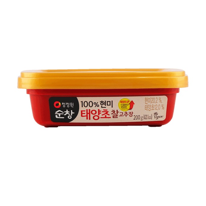 韩国O'FOOD清净园 韩式辣酱 石锅拌饭炒年糕辣椒酱 200g