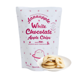 Aaaaapple 白巧克力蘋果脆片 40g【食材只有純可可脂巧克力+蘋果】【小紅書爆火 趙露思同款】