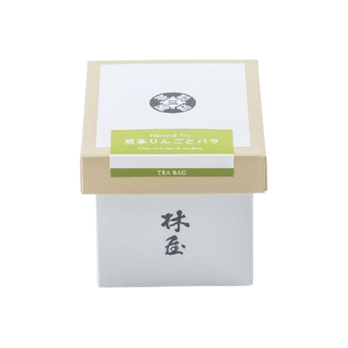 Tea box (tea bag) flavored tea "Sencha apple and rose"