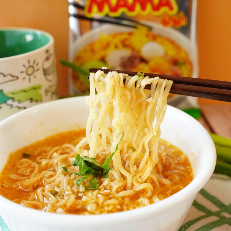 MAMA Thai Oriental Style Instant Noodles , Artificial Tom Yum Pork