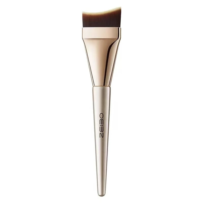 Fishtail Foundation Brush, Widened and Upgraded Makeup Brush *1, Doesn't Absorb Product