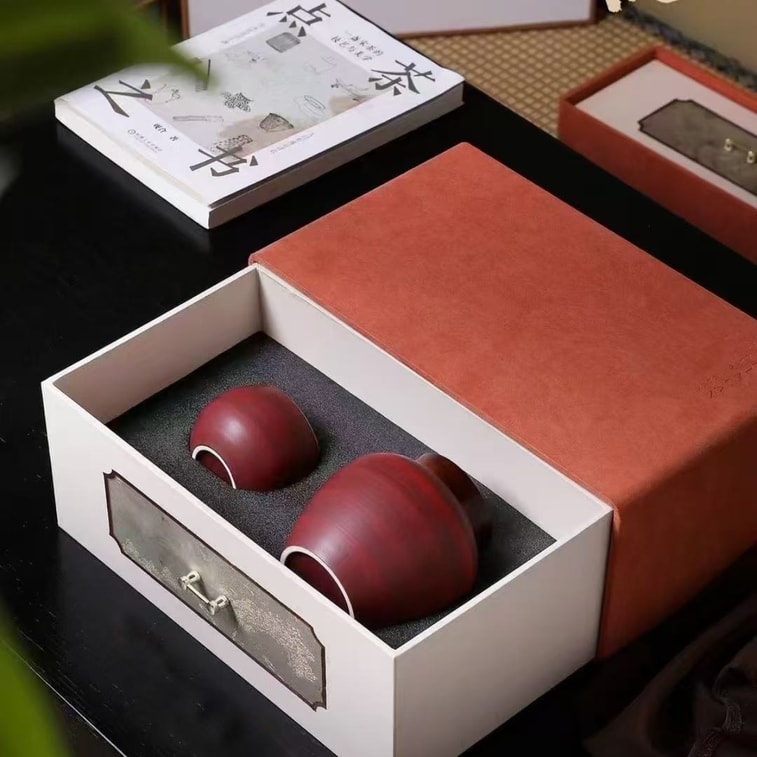Chinese-style Tea Gift Set · Secluded by the Spring: 1 Tea Cup & 1 Tea Canister Aromatic White Peony 30g 3