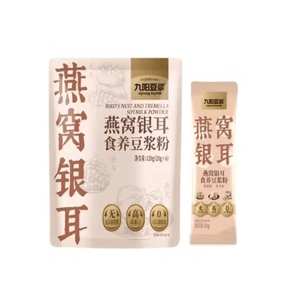 九陽豆漿 【最新批次】燕窩銀耳食養豆漿粉沖泡早餐20g*6條獨立包裝共120g*袋