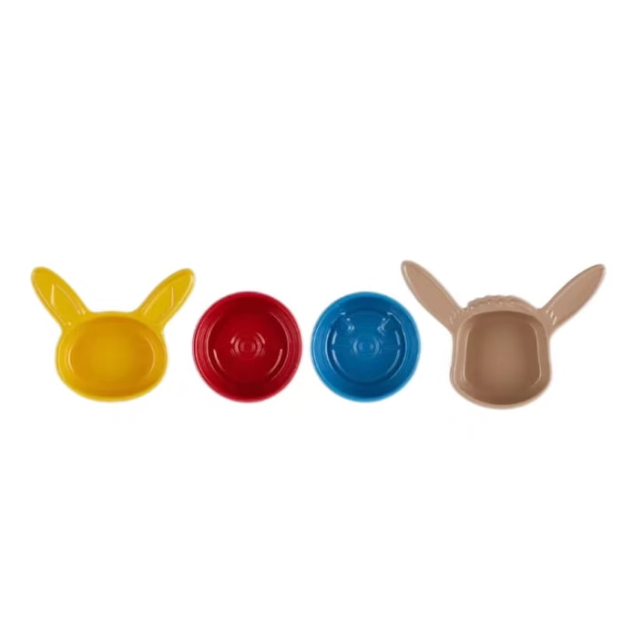 Pokemon Series Of Tableware Dip Bowl - Mini Disc 4-Piece Set Pikachu/Ibrahimovic/Pixie Ball/Super Ball 1 Set