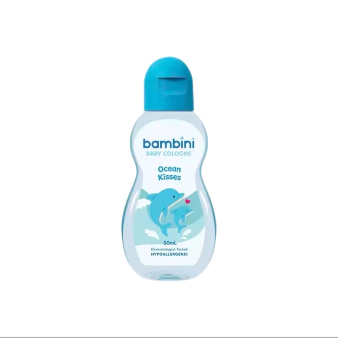 【中國直郵】菲律賓Bambini Colgne 寶寶淡香水 清新乾淨 50ml - 藍色海豚 1瓶*預計到達時間3-4週